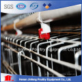 Q235 Steel Wire Chicken Egg Layer Cage con tubería de agua